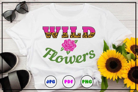 Download Wild Flowers Sublimation Design - Wild flowers sublimation Collection