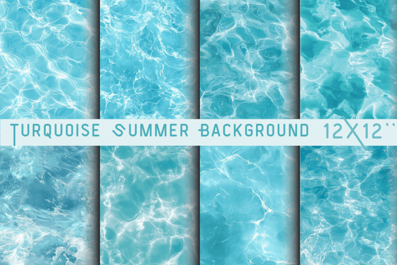Download Turquoise Summer Background Paper - Background paper Collection
