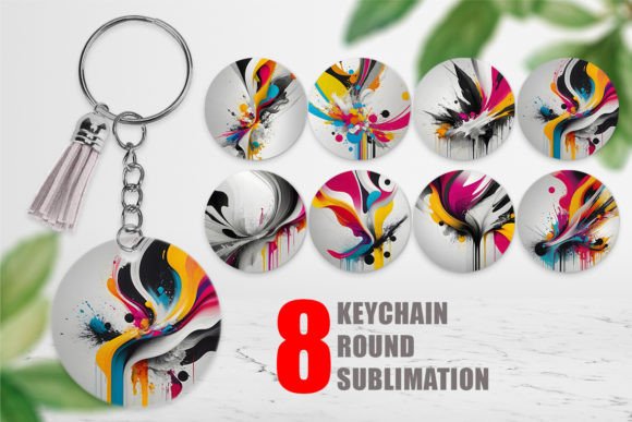 Download Keychain Abstract Vibrant Colors - Vibrant colors Collection