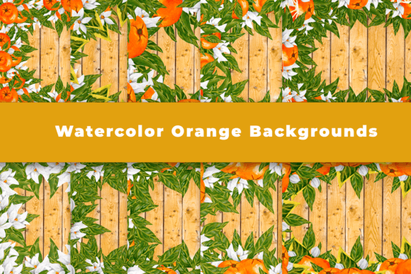 Download Watercolor Orange Backgrounds - Orange backgrounds Collection